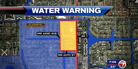 boil water restrictions lauderhill.